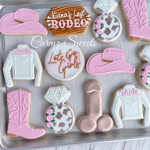 Last Rodeo Bachelorette Cookies