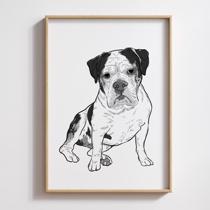 Watercolor Custom Pet Portraits Hand-drawn Using Pet Photo Personalized Digital Dog Portraits Cat Portraits Custom Pet Art Pet Drawing