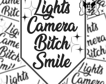 Taylor Swift TTPD Lights Camera Bitch Smile Département des poètes torturés