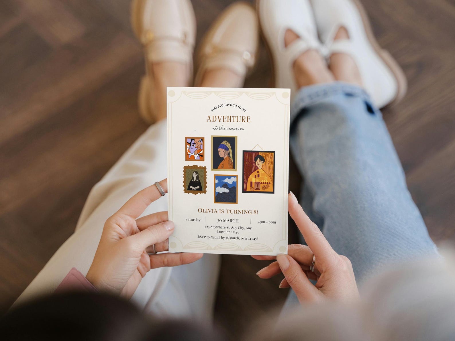 Museum Invitation, Museum Birthday Party, Art Party, Museum Outing ...