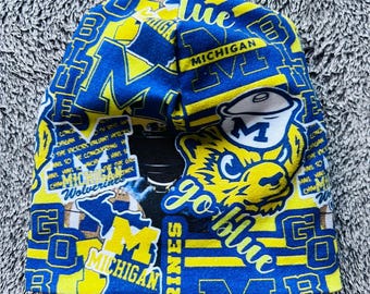 Umich inspired Baby Hat / Kid / Beanie Hat
