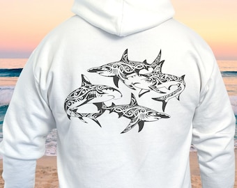 Hammerhead Shark Hoodie, Shark Hoodie, Hammerhead Shark Sweatshirt, Shark lover gifts, Save the sharks, Protect the Ocean, Marine Biology