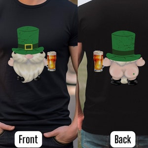 Funny St Patricks Day Shirt, St Patricks Day Shirt, Beer Shirt, Irish Shirt, St Paddys Day Shirt, Drinking Shirt, Irish Gnome, Naughty Gnome