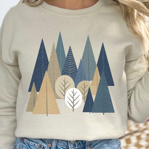 Scandinavian Christmas Sweatshirt, Scandinavian folk art sweater, Boho sweatshirt, Cottagecore sweater, Hygge, Nordic vintage sweatshirt