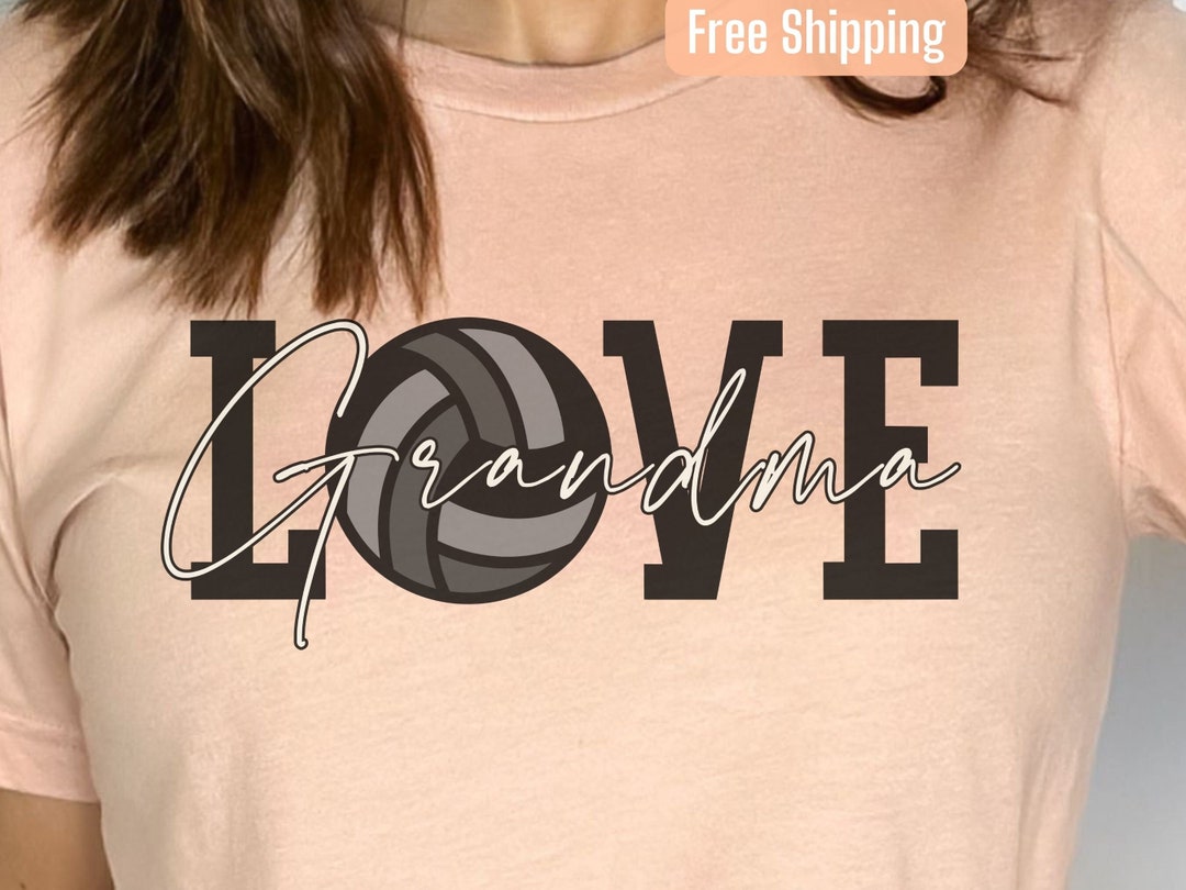 Volleyball Grandma Shirt, Volleyball Grandma Sweatshirt, Sports Grandma