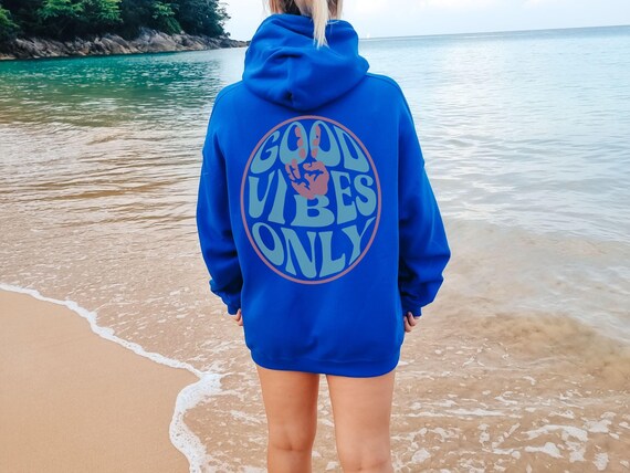 Surf Hoodie, Surfing Hoodie, Good Vibes Only sweatshirt, Surfer Beach  Sweatshirt, Skate Hoodie, Surfer Hoodie, Beach Hoodie, Surfer shirt