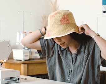 Bucket Hat Sewing Pattern + Video Tutorial / 3 Hat Sizes