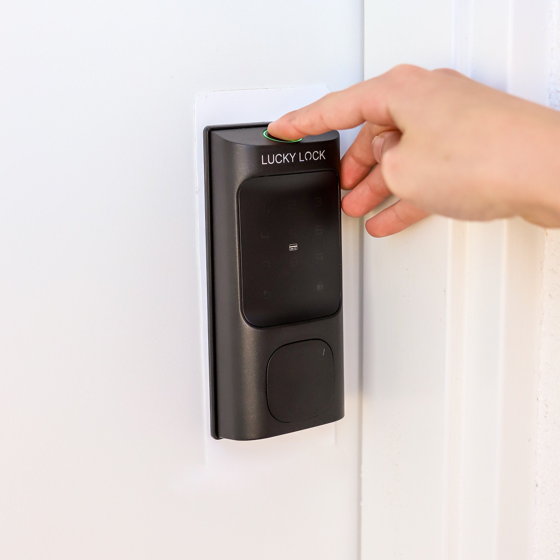 Lucky Lock Smart Fingerprint Deadbolt Touch D1 - Etsy
