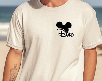 Disney Dad Shirt, Disney Dad Tee, Funny Disney Dad T-Shirt, Father's Day Gift,Dad Tees, Gifts for Dad, Mickey Disney T-Shirts, Disney Shirts
