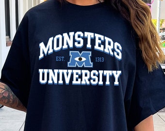 Monsters University Shirt, Disney Monster University T-Shirt, Disney University Shirts, Disney Trip Tee, Disney Sweatshirts, Monster U Tees