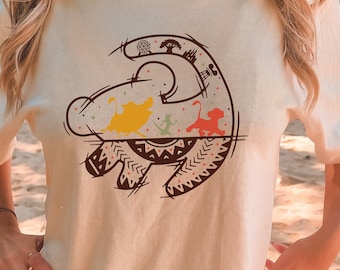 Hakuna Matata Shirt, Animal Kingdom Shirts, Disney Lion King Tank Tee, Animal Kingdom Hakuna Matata Tees, Disney Animal Kingdom Lion T-shirt