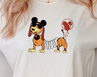 Slinky Dog Shirt, Toy Story T-Shirt, Disney Characters Shirts, Mickey Ears Slinky Dog T-Shirts, Slinky Dog Lover Tee, Dog Lover Sweatshirts