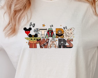 Disney Star Wars Classic Shirt, Disneyland Shirts, Disney Star Wars Tee, Star Wars Tshirt, Family Disney Star Wars Tee, Star Wars Sweatshirt