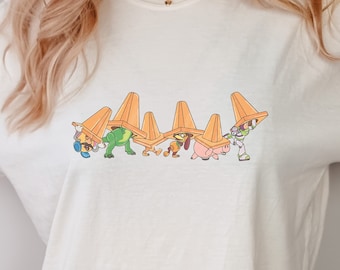 Comfort Color Shirt, Toys Crossing Shirts, Toy Story Shirt, Retro Disney Toy Story T-shirt, Toy Story Character Tee, Disney Family Trip Tees