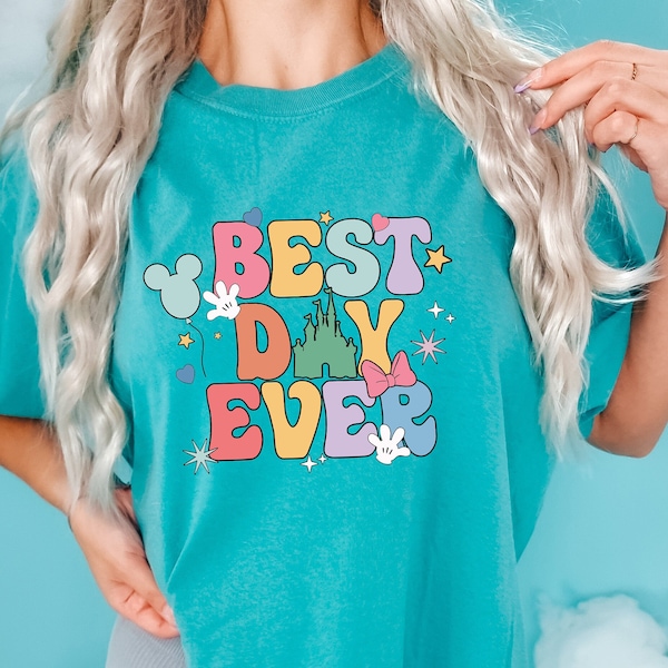 Best Day Ever Comfort colors Shirt, Disney Trip Shirts, Cute Disney For The Snacks Shirt With Fun Disney Vacation Shirt,Disney Best Day Ever