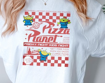 Pizza Planet Toy Story Shirt, Disney Toy Story T-Shirt, Pizza Planet Tee, Toy Story Shirts, Disney Pizza Lover T-Shirts, Disney Alien Tees