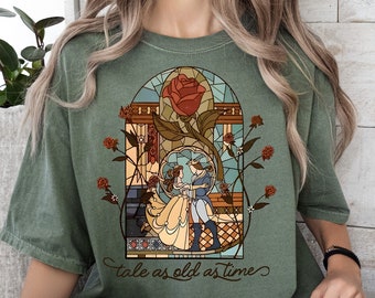 Disney Tale as Old as Time Shirt, Disney Belle Sweatshirt, Beauty And The Beast Comfort Colors, Beauty Belle Tshirt, Disney Princess Shirt,