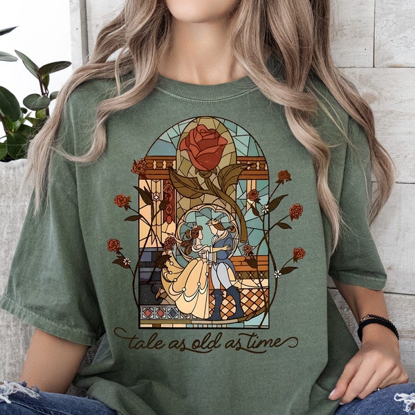 Disney Tale as Old as Time Shirt, Disney Belle Sweatshirt, Beauty And The Beast Comfort Colors, Beauty Belle Tshirt, Disney Princess Shirt,