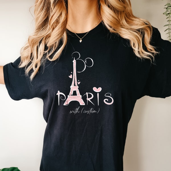 Disneyland Paris Shirt, Eiffel Tower Mickey T-shirt, Mickey Ears Shirts, Custom Disney Tee, Disneyland Vacation Shirts, BFF's Mickey Shirt