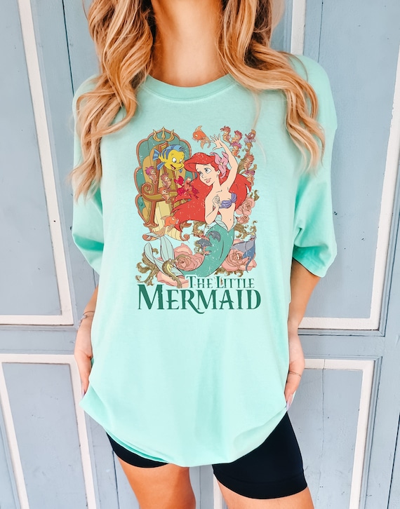The Little Mermaid Shirt, Comfort Colors® Disney T-shirt, Women's