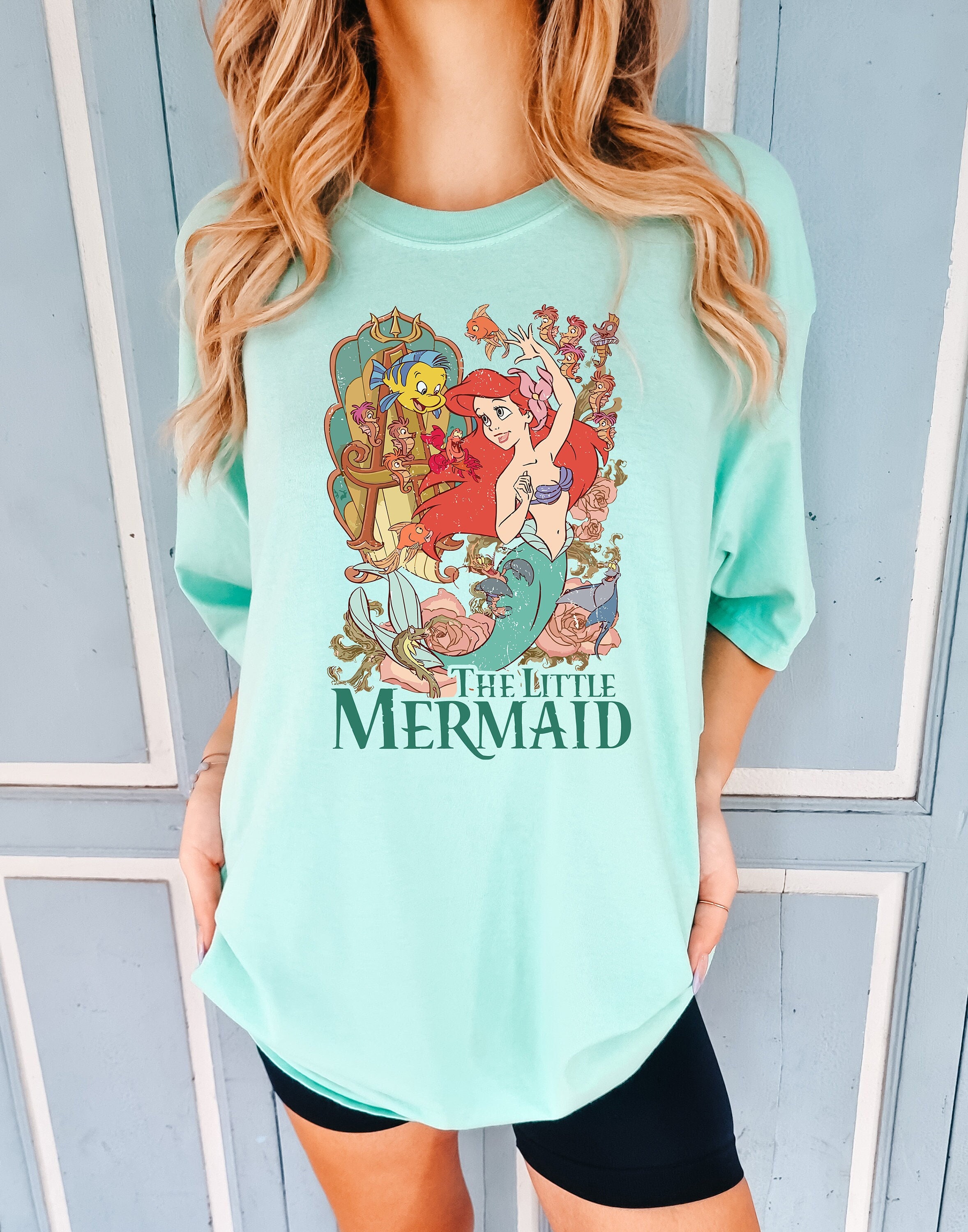 The Little Mermaid Shirt, Comfort Colors® Disney T-shirt, Women's Little Mermaid Ariel Shirt, Ariel Mermaid Shirt, Disney tee, Ariel hoodies