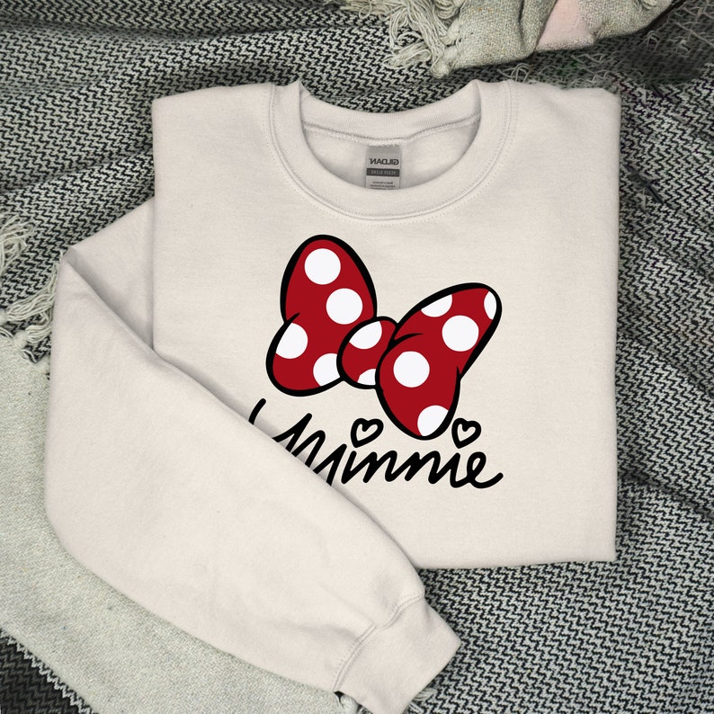 Minnie Bow Shirt, Disneyland Girl T-Shirt, Minnie Mouse Birthday Gift Shirts, Disney Tee for Friend, Minnie Trip T-Shirts, Minnie Mouse Tees image 4