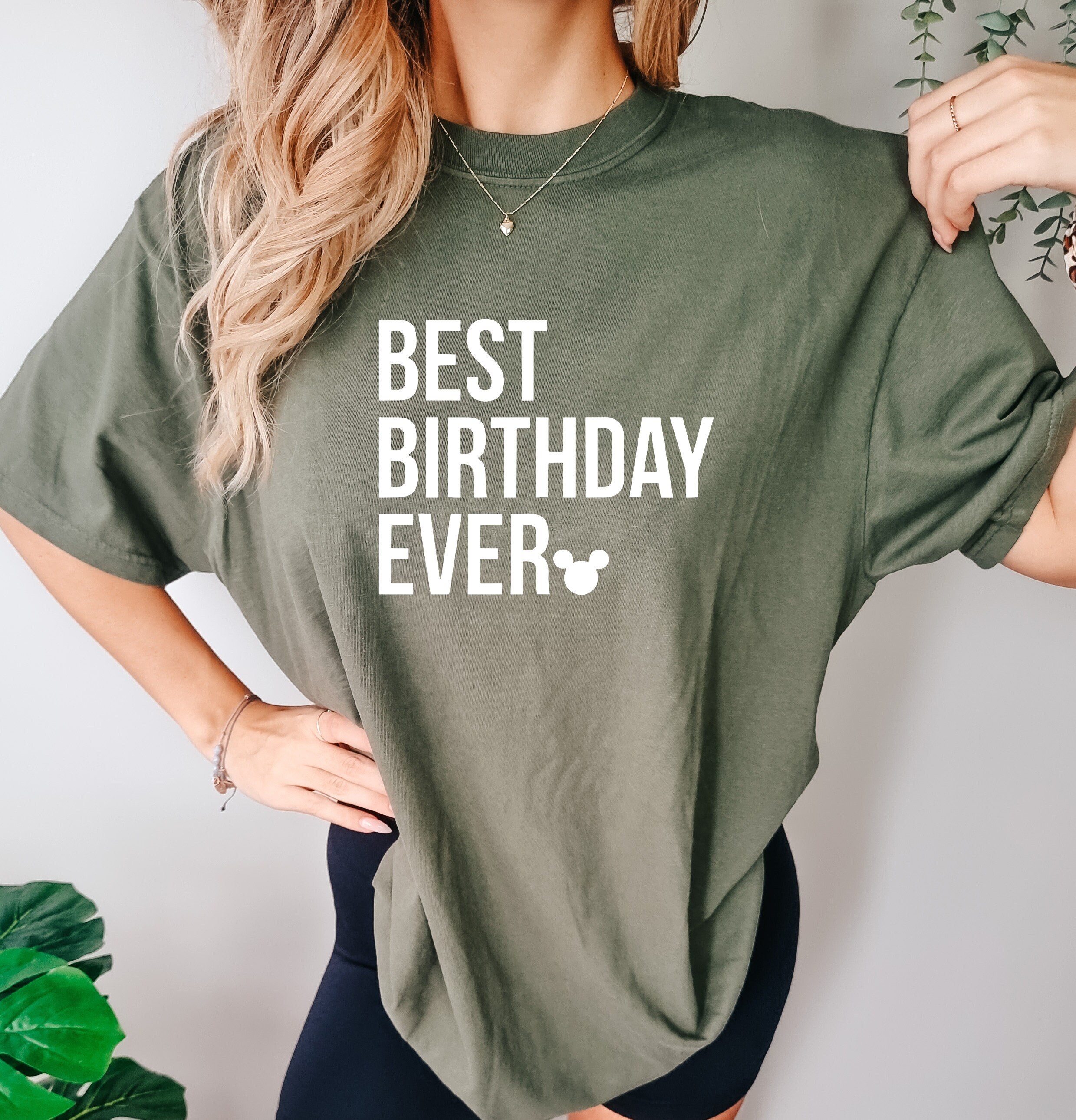Birthday Disney Comfort colors Shirt, Best Birthday Ever Disney Shirt, Men's Disneyworld Shirts, Disney Shirt, Birthday Shirt, Mickey hoodie