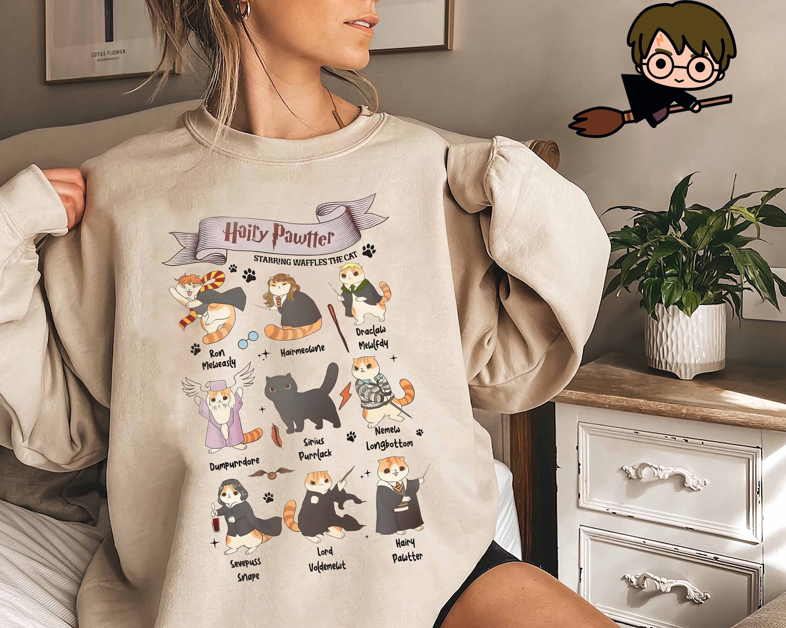Cat crewneck best sale sweatshirt