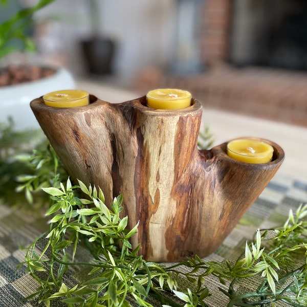 Three Branch Candle Holder Etsy