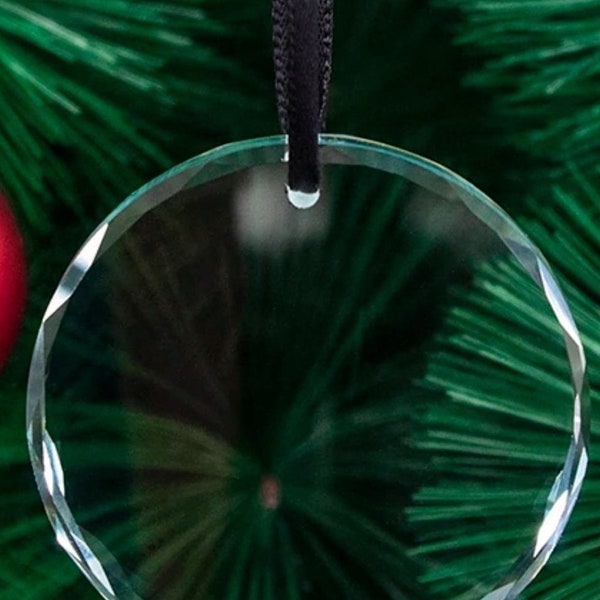 Blank Crystal Ornament