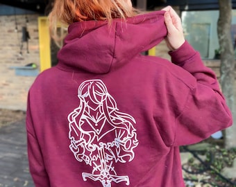 Prince of the Dead Hoodie, Anime hoodie, Anime gift, Anime sweatshirt, Otaku ropa, Clothing merch, Anime merch, manga lover