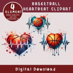 Clipart basketbalhartslag