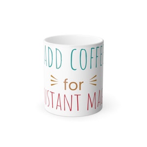 Color Changing Coffee Mug, 11oz