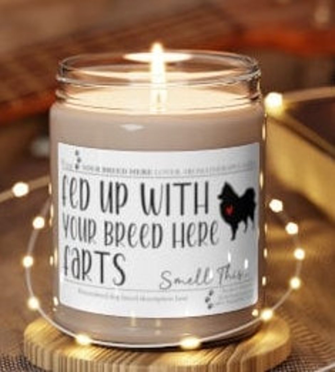 Dog Fart Candle Funny Dog Candle Dog Breed Candle Gift From Etsy