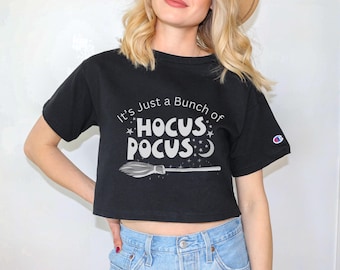 Hocus Pocus Crop Top, Sanderson Sisters are back, Vintage Style Halloween Shirt