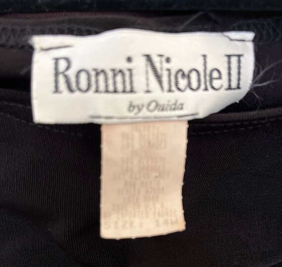 Black Ronnie Nicole ll by Ouida Evening Dress Set… - image 8