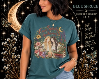 Practical Magic Shirt, Owens Sisters Apothecary Tee, Witchy Comfort Colors T-Shirt, Botanical Witch Shirt, Magic Gift