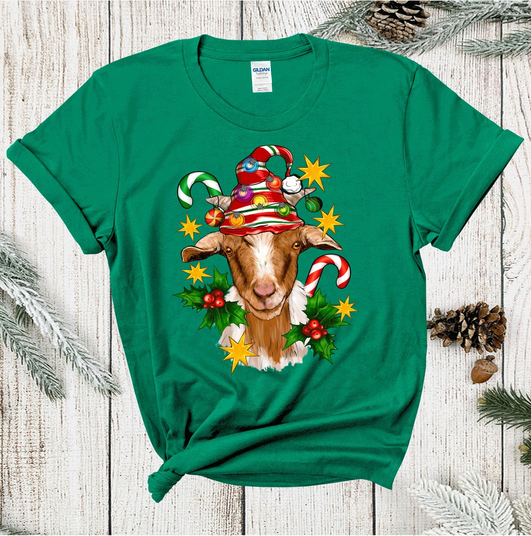 Comfort Colors Country Life Goats Christmas Trees Goat Lovers Etsy