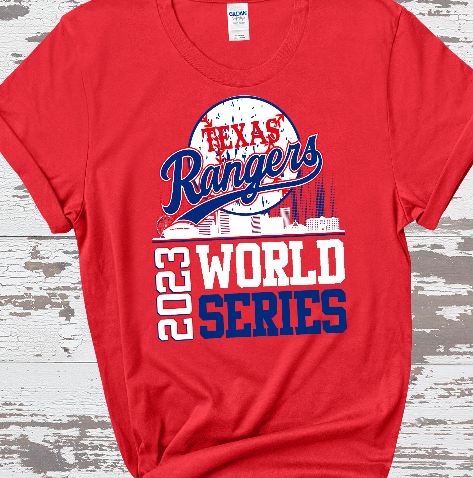 Comfort Colors Texas Ranger World Series Champions 2023 Sudadera Texas