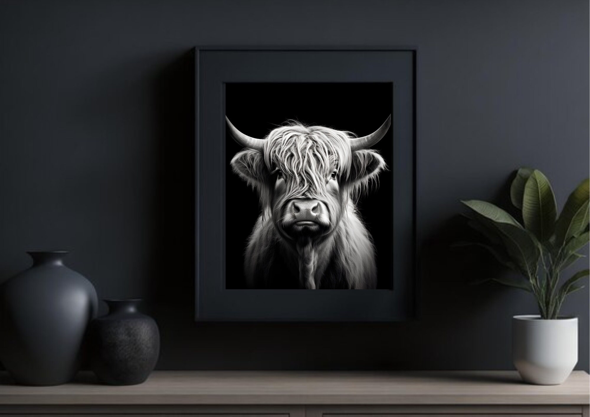 This Miniature Highland Cow Turns Every Room into a Magical Highland fantasy!