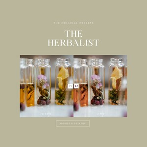 The Herbalist Preset Collection | THE PRESET NOMAD
