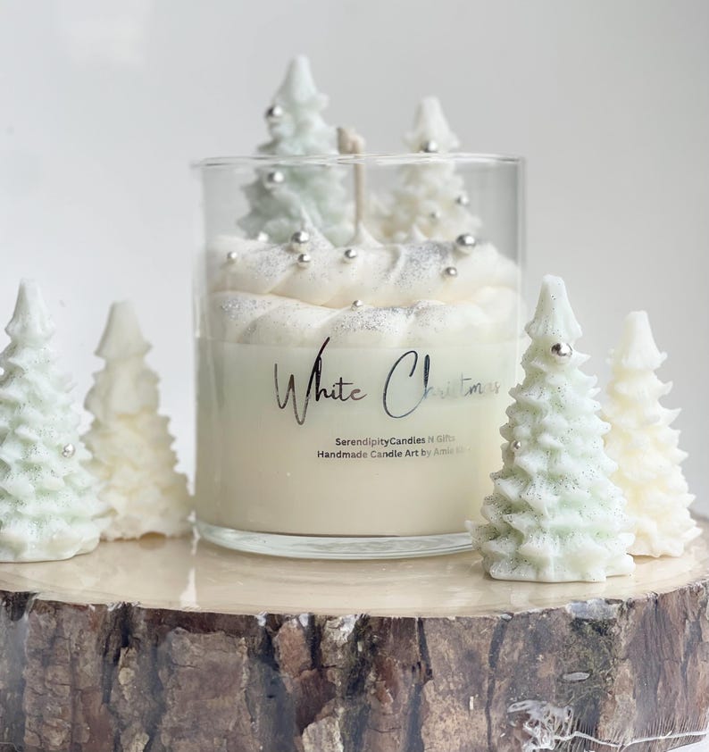 Christmas Candles, Christmas Tree Candles, Gift for Her, Best Gift