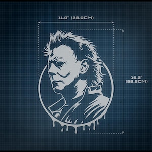 Halloween / Michael Myers. Vinyl Decal.