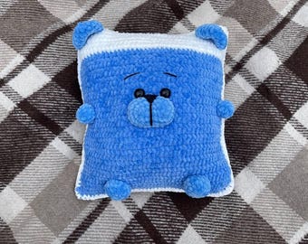 Crochet Pattern: Plush Bear Pillow - Digital PDF Download