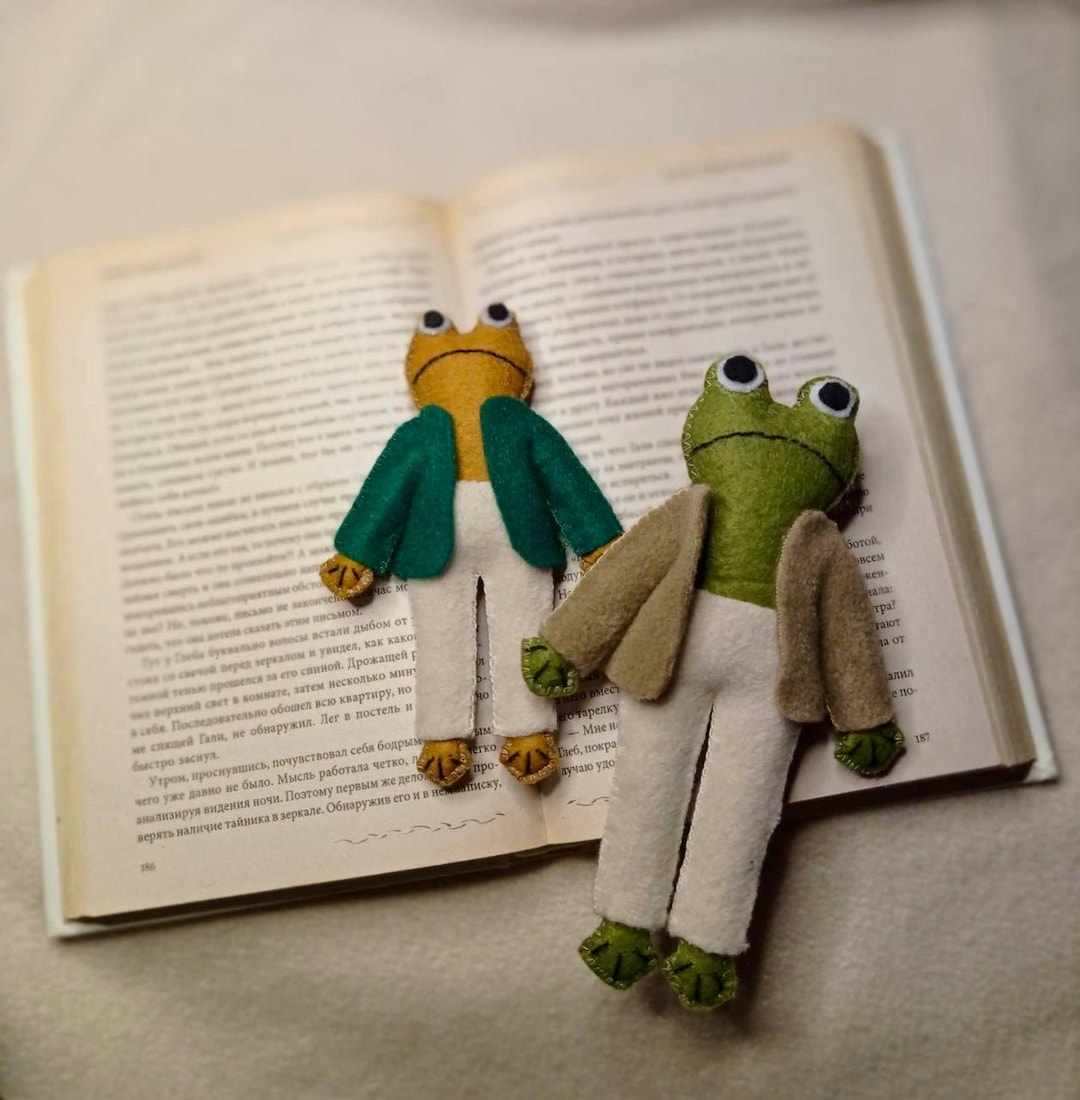 Frog Dolls Felt Set, Handmade Kids Felt Frog Plush - Etsy