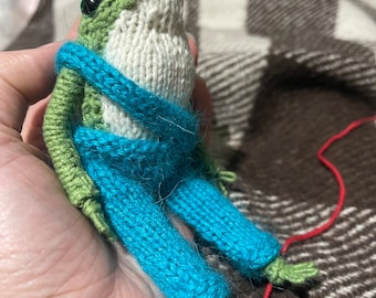 Cute Froggie, crochet frog, gift