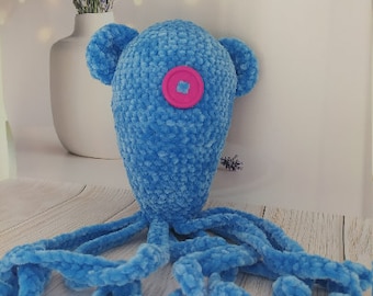 octopus coraline, birthday present, cartoon character, squishmallow