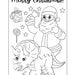 Dinosaur Christmas Coloring Pages - 9 Pages Christmas Activity for Kids ...