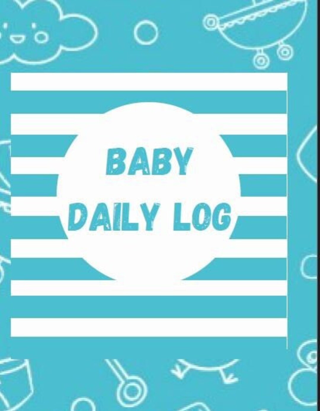 Baby Daily Log Baby Log Book for Newborns 6X9 120 Pages Etsy