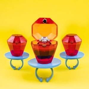 Boîte à bagues Gemme pour poser la question Proposition Boîte à bagues en forme de bonbon Boîte à bagues de fiançailles unique Boîte à bagues de fiançailles personnelle Boîte à alliances
